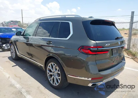 2023 BMW X7 xDrive40I z USA, uszkodzony, nr VIN 5UX23EM07P9R88373